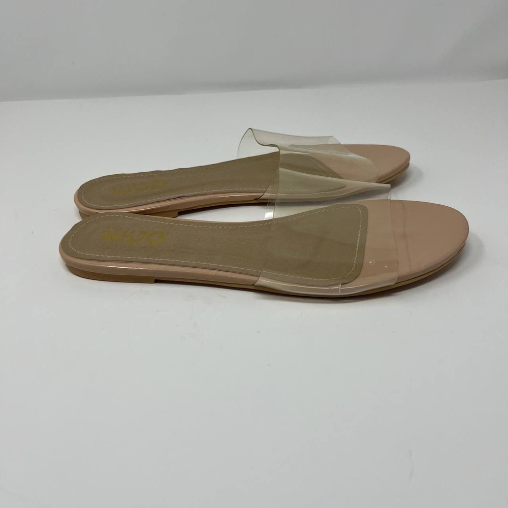 Ego Kerrie Clear Perspex Mule Sandals Women's Size 7 - Picture 5 of 10